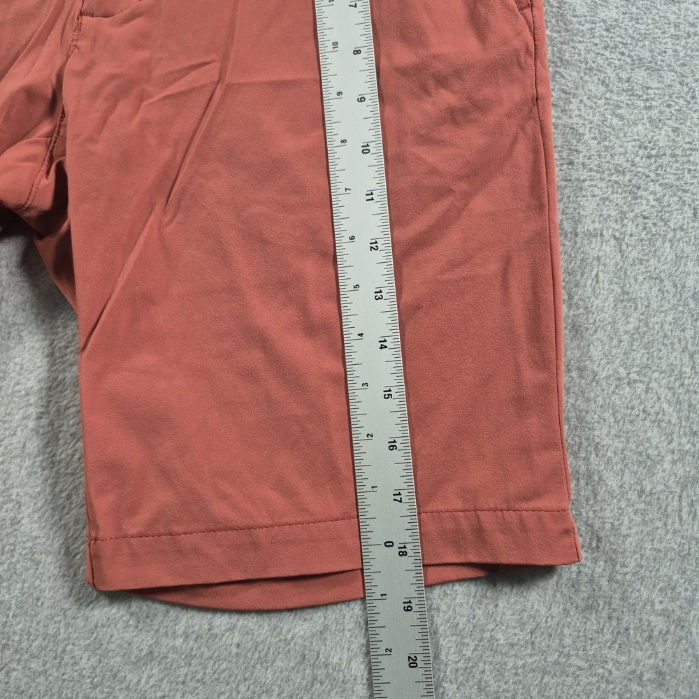 Kjus Iver Shorts Men's 32 (30) Pink Regular Fit Stretch Lightweight Active Golf - Picture 6 of 8